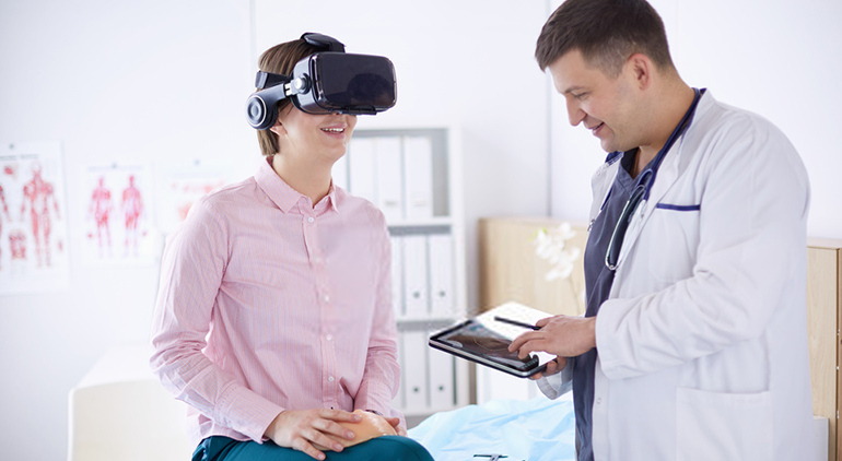 Virtual reality solutions for healthcare