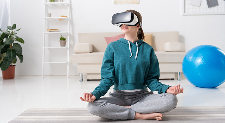 Health and Fitness with Virtual reality